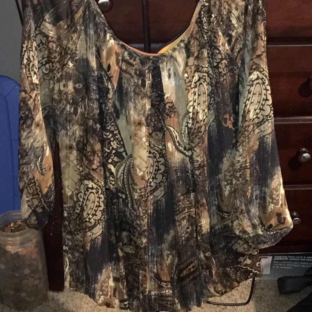 Dress Barn Women's Plus size Dress Top